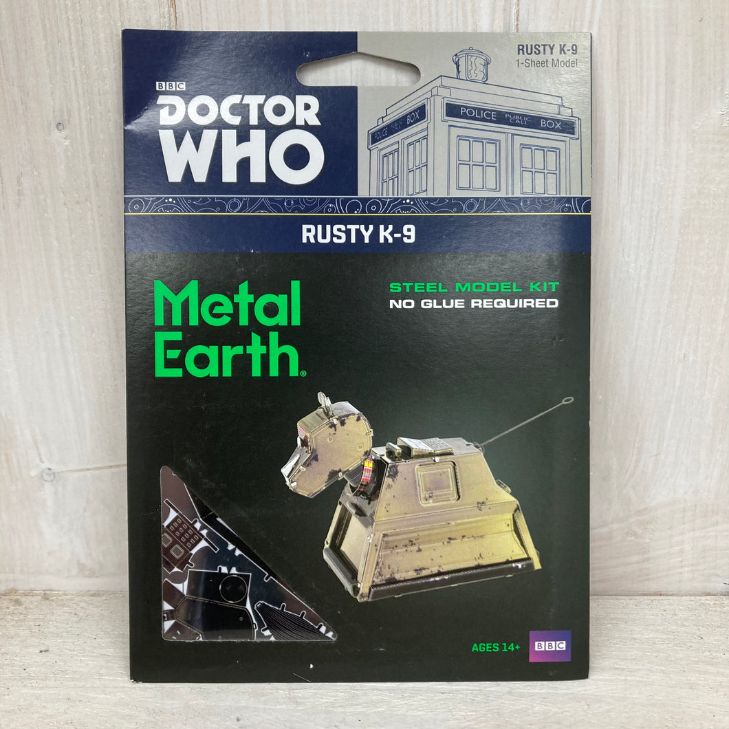 Dr Who 3D Metal Earth Model Kit: Rusty K-9 - The Coast Office