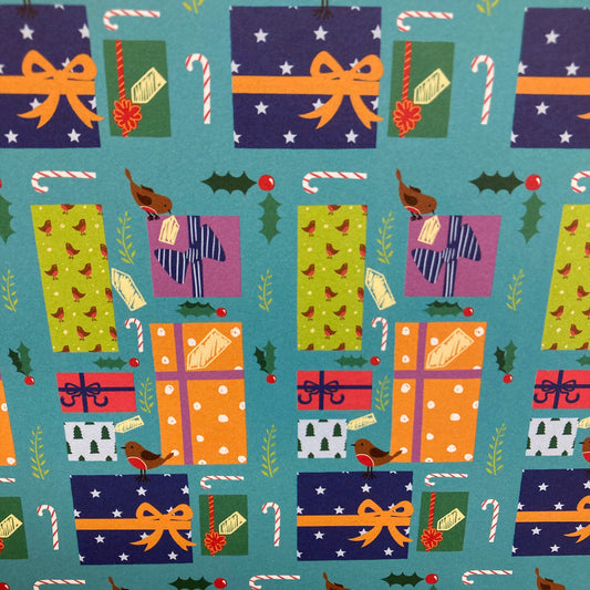 Recycled Christmas Paper Sheet - The Coast Office