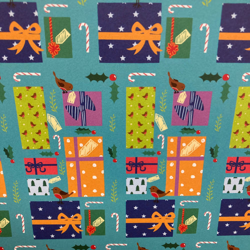 Recycled Christmas Paper Sheet - The Coast Office