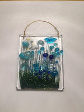 Cargar imagen en el visor de la galería, Pam Peters: Fused Glass Flower Tokens - The Coast Office
