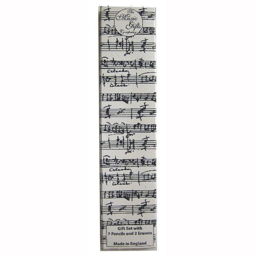 Musical Pencils and Erasers Gift Set - The Coast Office