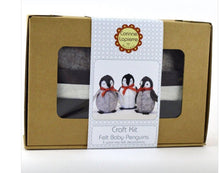 Load image into Gallery viewer, Felt Craft Kit by Corinne Lapierre:  Baby Penguins - The Coast Office
