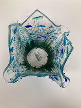 Afbeelding in Gallery-weergave laden, Cornflower Fused Glass Tea light Vases by Pam Peters - The Coast Office

