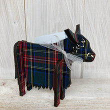 Load image into Gallery viewer, Standing, Wooden 3D Highland Cow - The Coast Office
