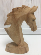 Cargar imagen en el visor de la galería, Wooden Horse Bust - The Coast Office
