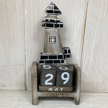Charger l&#39;image dans la galerie, Lighthouse Miniature Perpetual Calendar - The Coast Office
