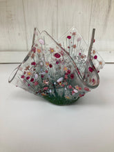 Charger l&#39;image dans la galerie, Blooming Flower Fused Glass Tea light Vases by Pam Peters - The Coast Office
