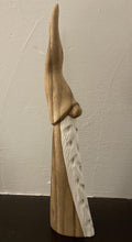 Load image into Gallery viewer, Wooden Hand carved Tall Santa 30.5cm - The Coast Office
