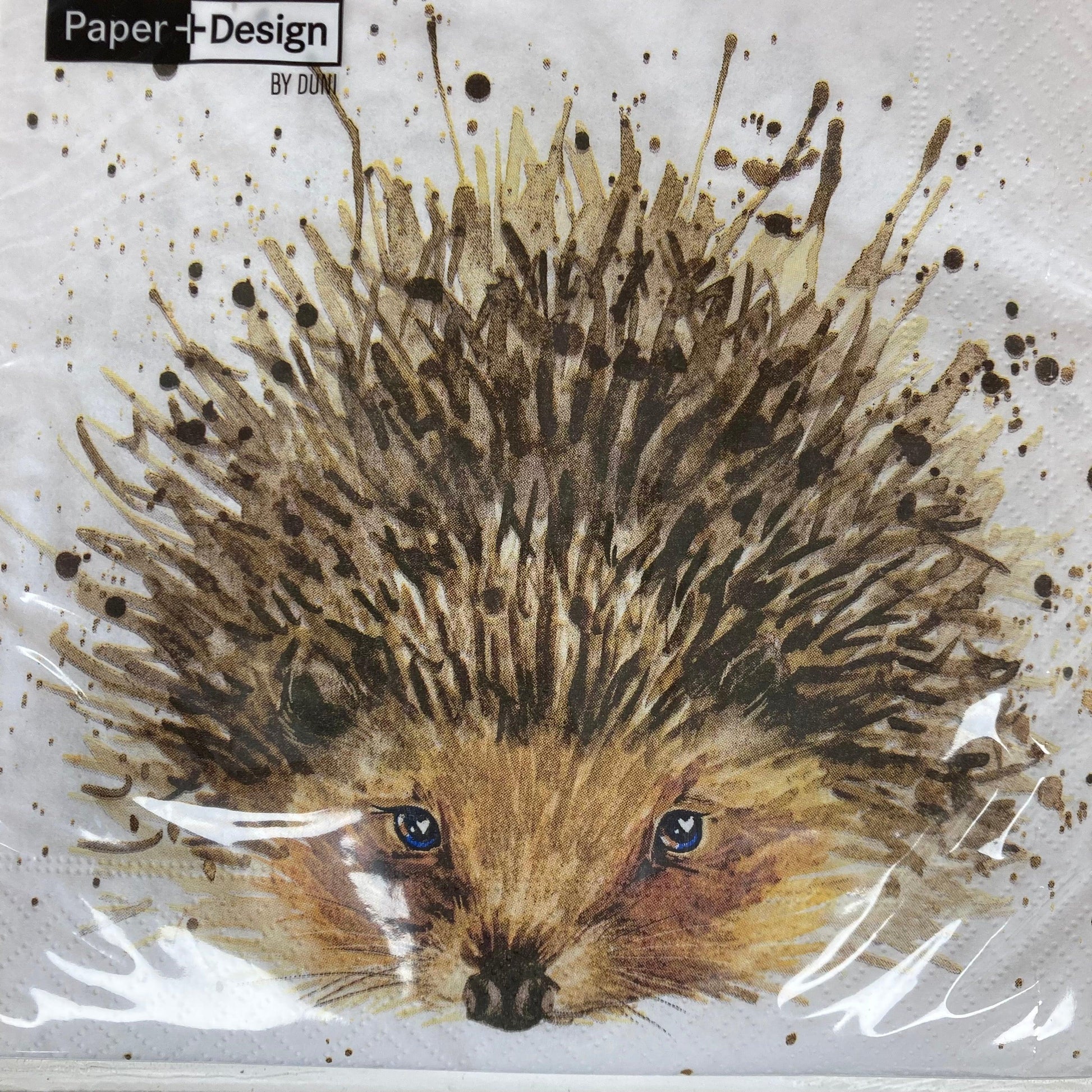 Cute Hedgehog 33cm Napkin - The Coast Office