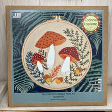 Load image into Gallery viewer, Applique Hoop Toadstool Kit by Corinne Lapierre - The Coast Office
