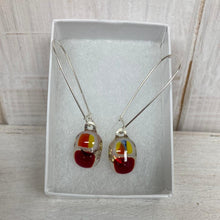Charger l&#39;image dans la galerie, Fused Glass Earings (Longer Fitting) - The Coast Office
