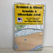 Charger l&#39;image dans la galerie, Around and About Arnside and Silverdale ANOB Walking Map - The Coast Office
