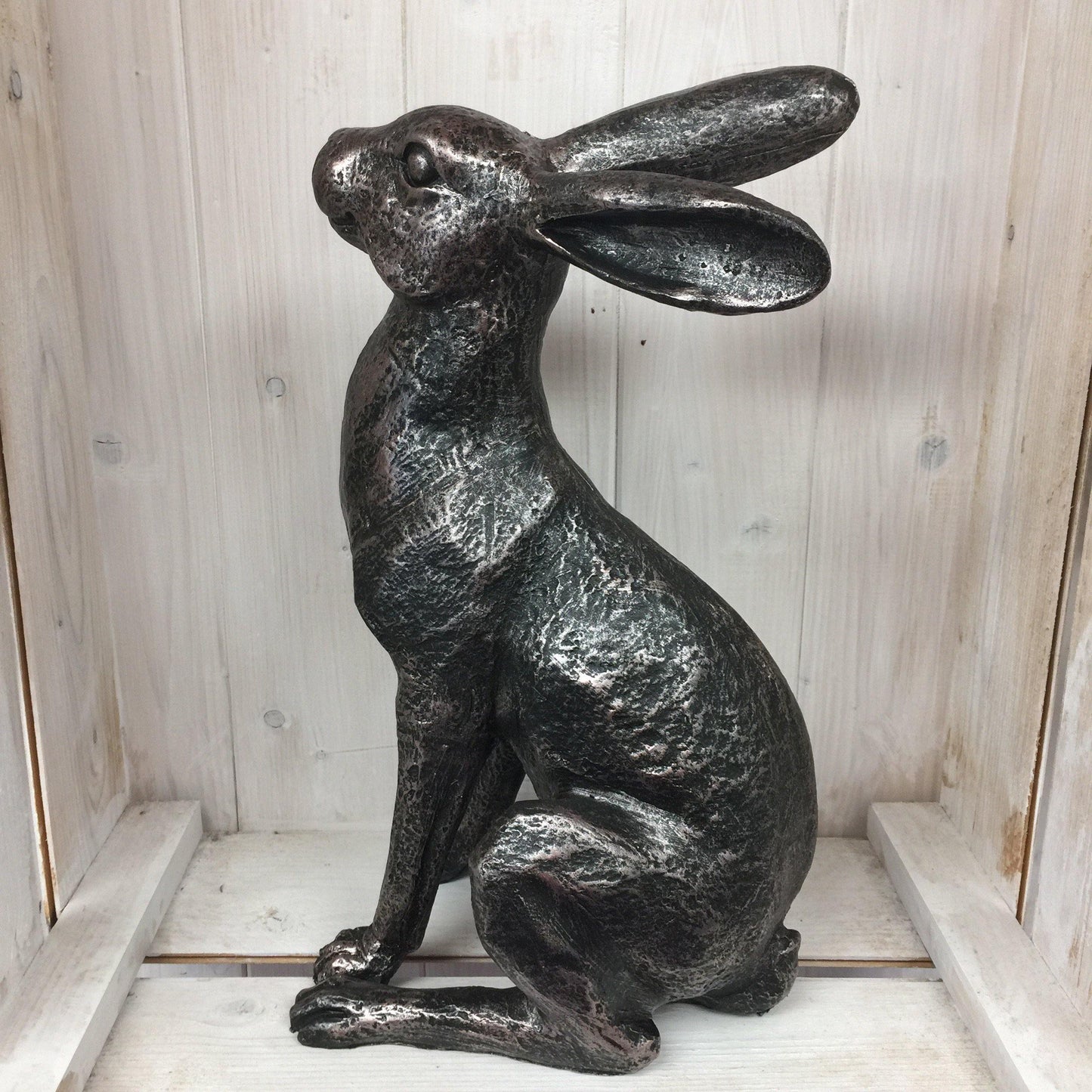 Bronze Coloured Alert Hare - The Coast Office