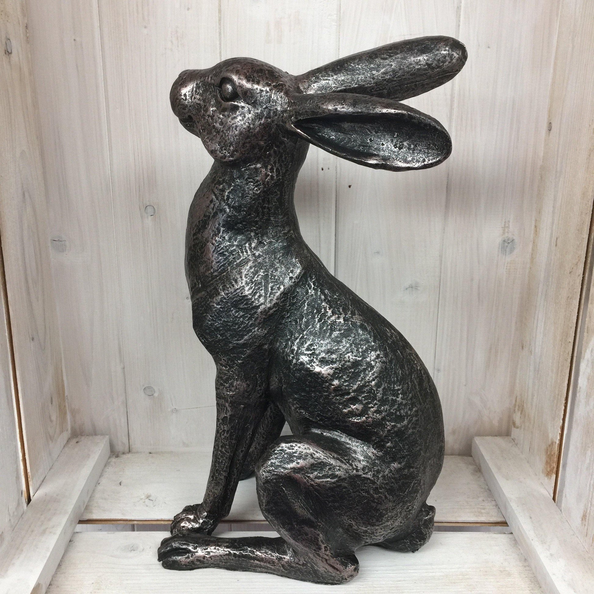 Bronze Coloured Alert Hare - The Coast Office