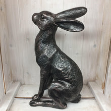 Charger l&#39;image dans la galerie, Bronze Coloured Alert Hare - The Coast Office
