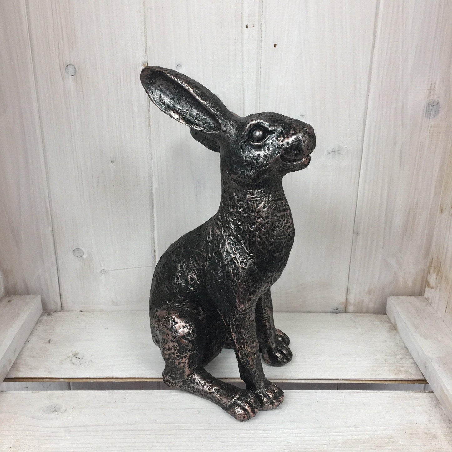 Bronze Coloured Alert Hare - The Coast Office
