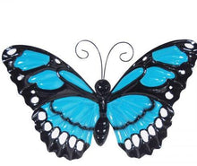 Charger l&#39;image dans la galerie, Large Metal Butterfly with Flapping Wings - The Coast Office
