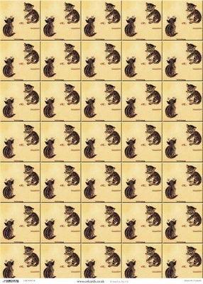 Wrapping Paper Sheet: Kittens - The Coast Office