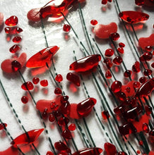 Load image into Gallery viewer, Pam Peters: Fused Glass Flower Tokens - The Coast Office
