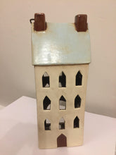 Afbeelding in Gallery-weergave laden, Aqua Large House Lantern TeaLight Holder - The Coast Office
