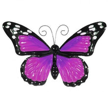Load image into Gallery viewer, Large Metal Butterfly with Flapping Wings - The Coast Office
