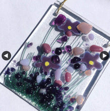 Load image into Gallery viewer, Pam Peters: Fused Glass Flower Tokens - The Coast Office
