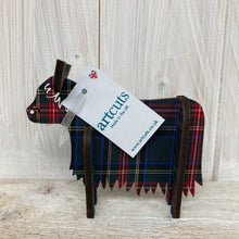 Load image into Gallery viewer, Standing, Wooden 3D Highland Cow - The Coast Office
