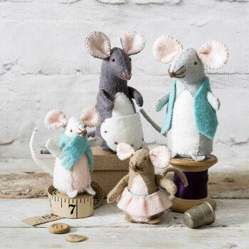 Felt Craft Kit by Corinne Lapierre:  Mouse Family - The Coast Office