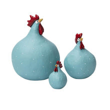 Load image into Gallery viewer, Turquoise Hens - The Coast Office
